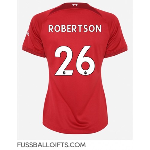 Liverpool Andrew Robertson #26 Fußballbekleidung Heimtrikot Damen 2022-23 Kurzarm